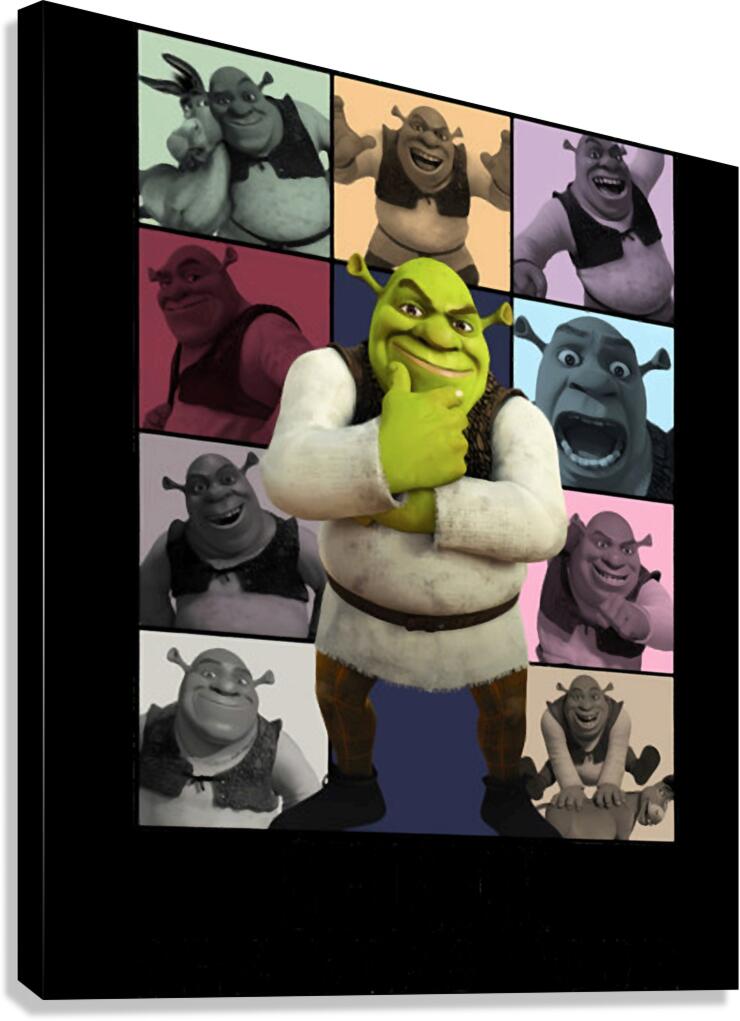 Shrek 13 Canvas Print