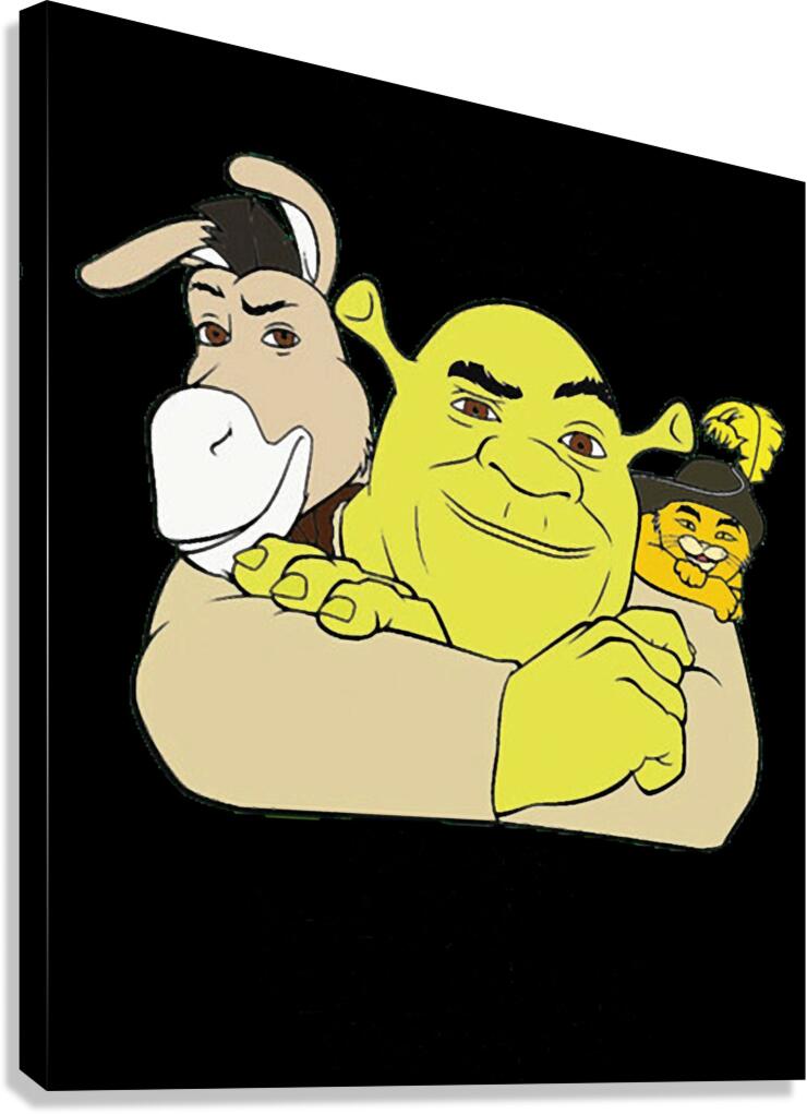 Shrek 32 Canvas Print