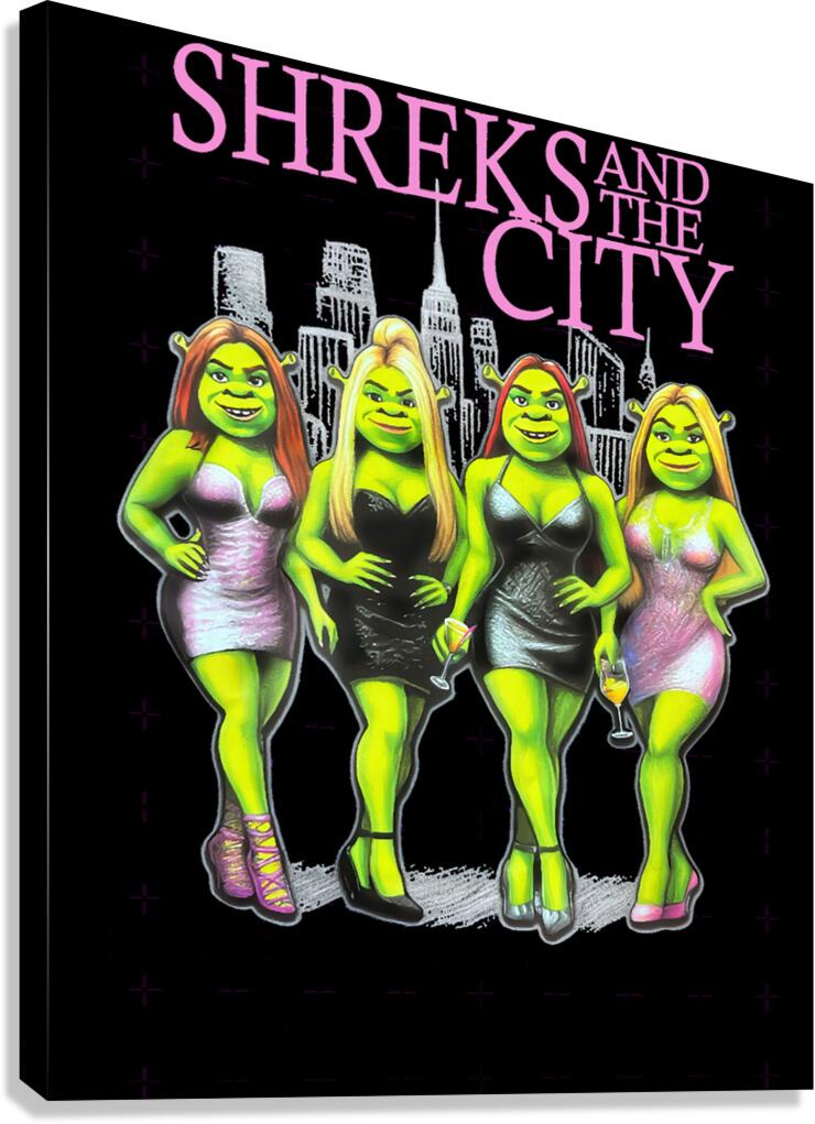 Shrek 46 Canvas Print