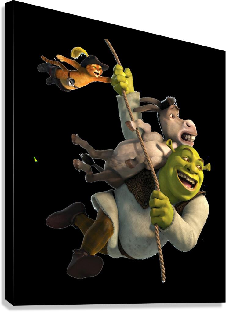 Shrek 49 Canvas Print