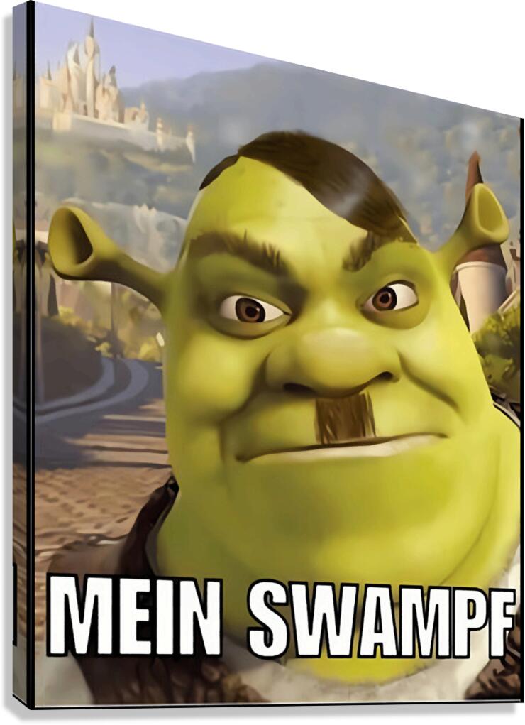 Shrek 52 Canvas Print