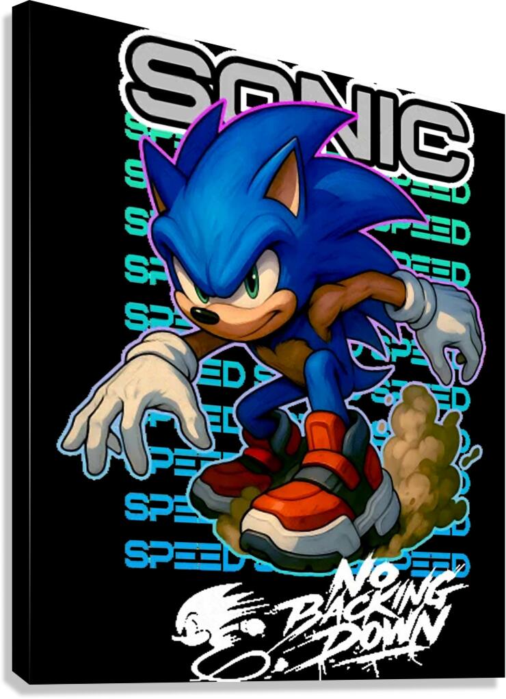 Sonic 2 Canvas Print