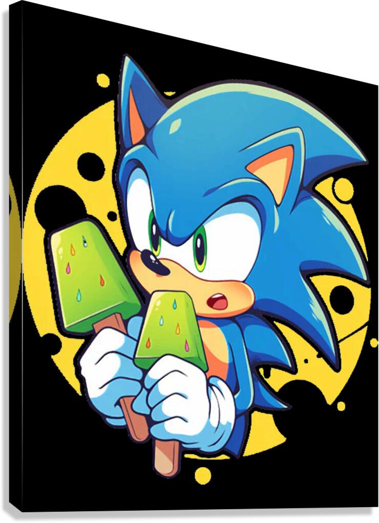 Sonic 1 Canvas Print