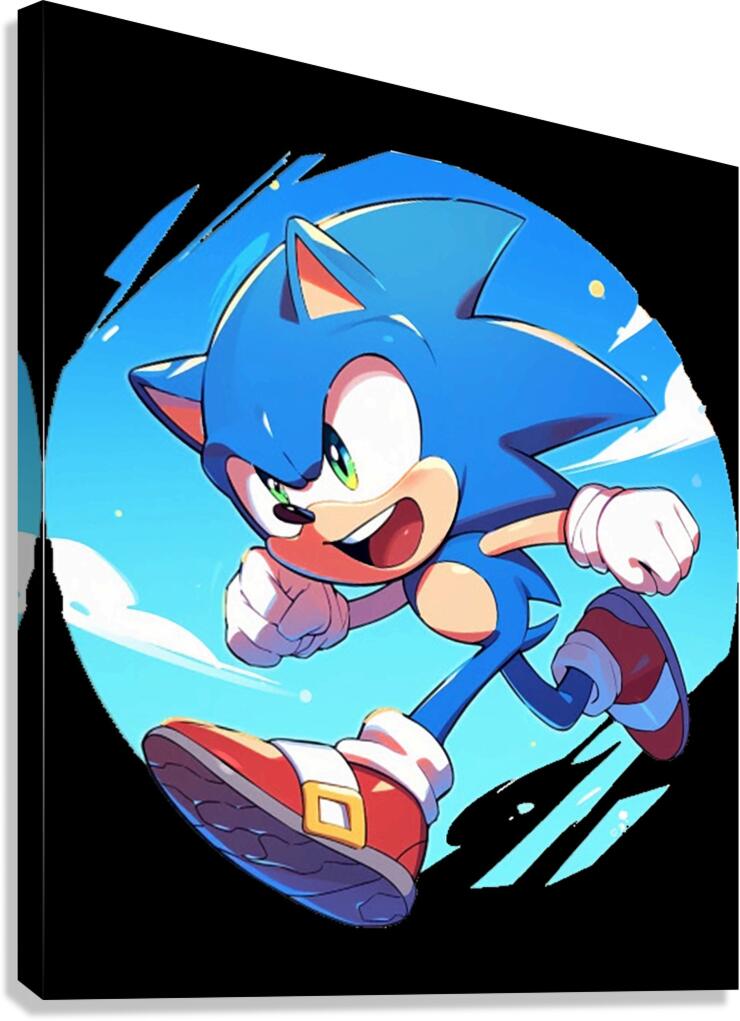 Sonic 2 Canvas Print