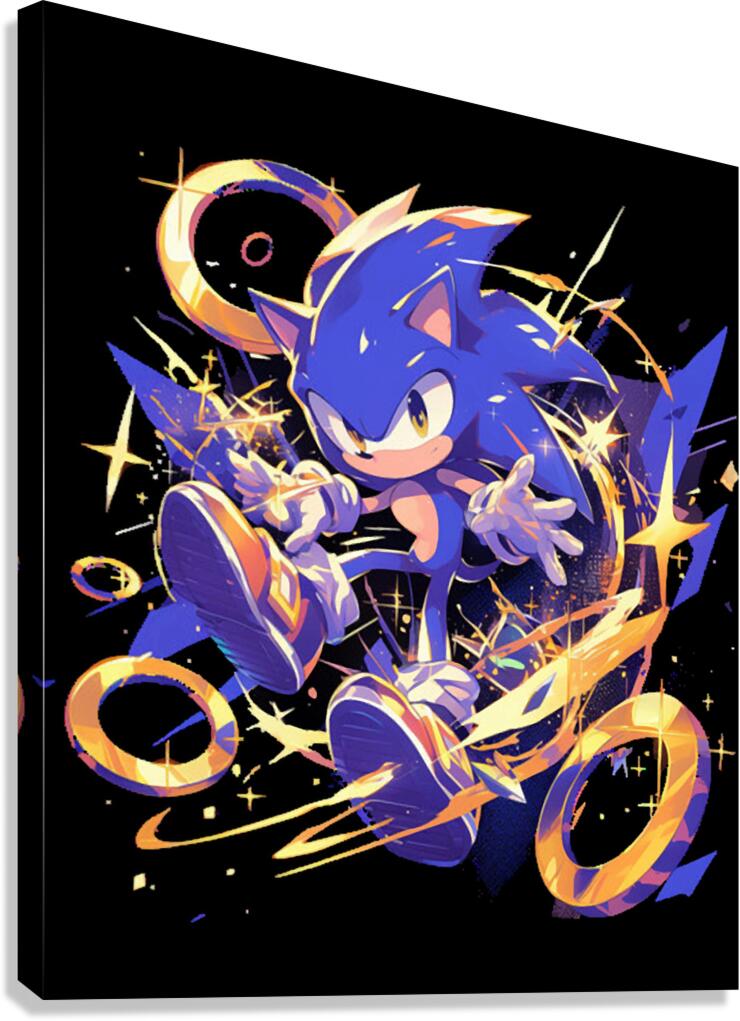 Sonic 4 Canvas Print