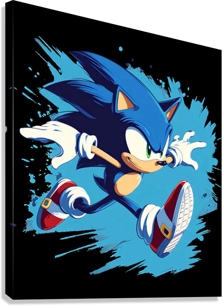 Sonic 5 Canvas Print