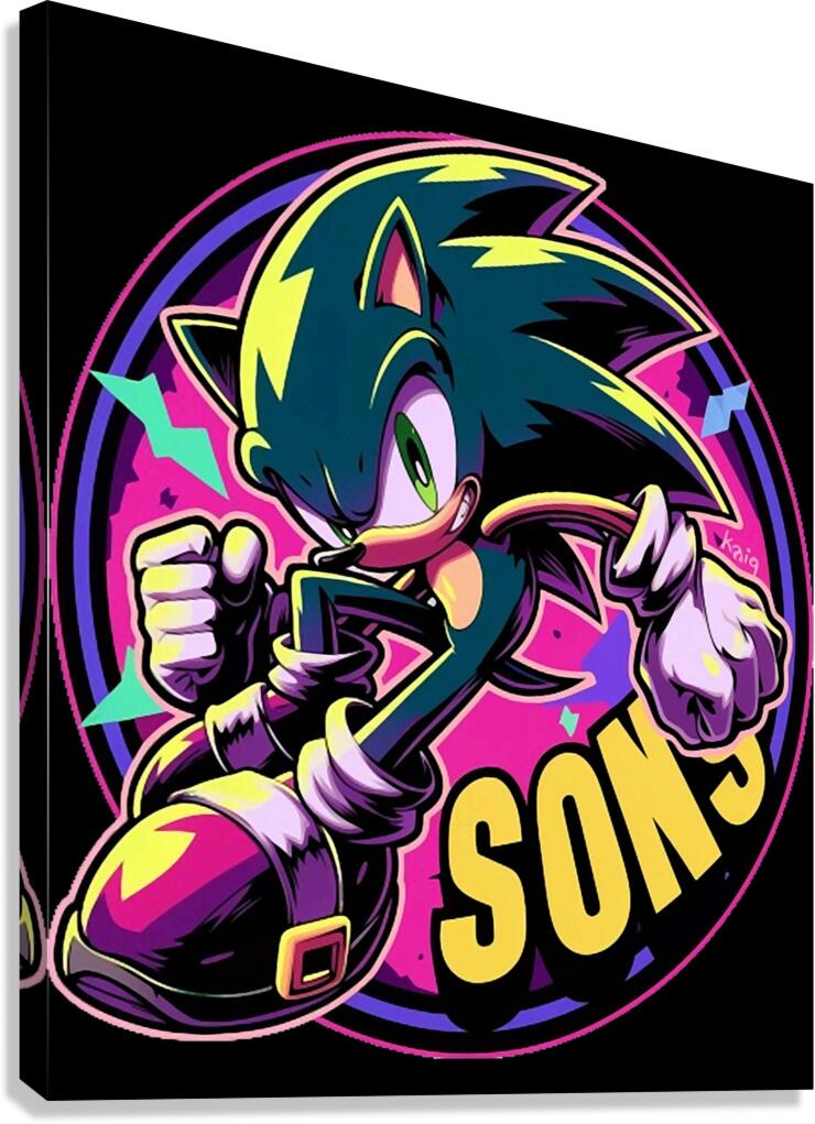 Sonic 25 Canvas Print