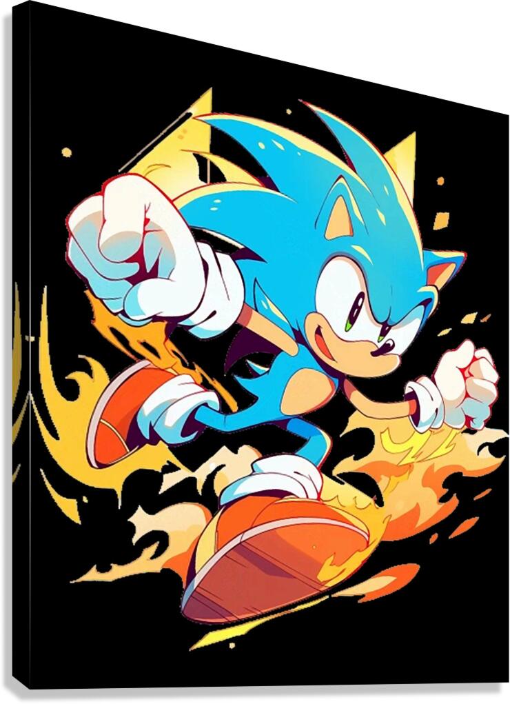 Sonic 35 Canvas Print