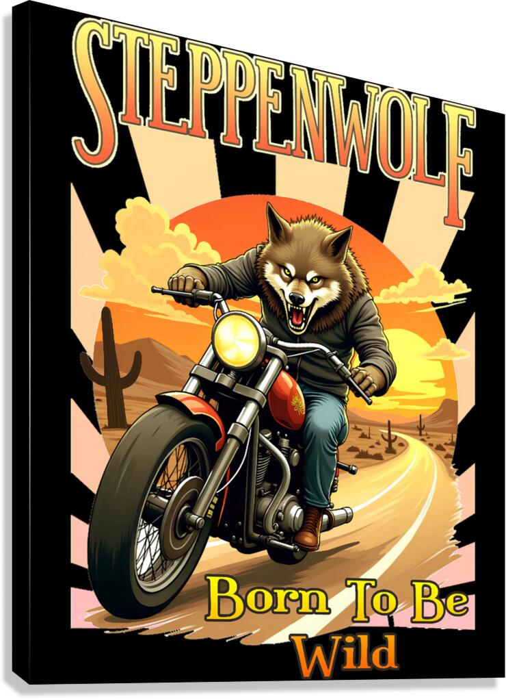 Steppenwolf 8 Canvas Print