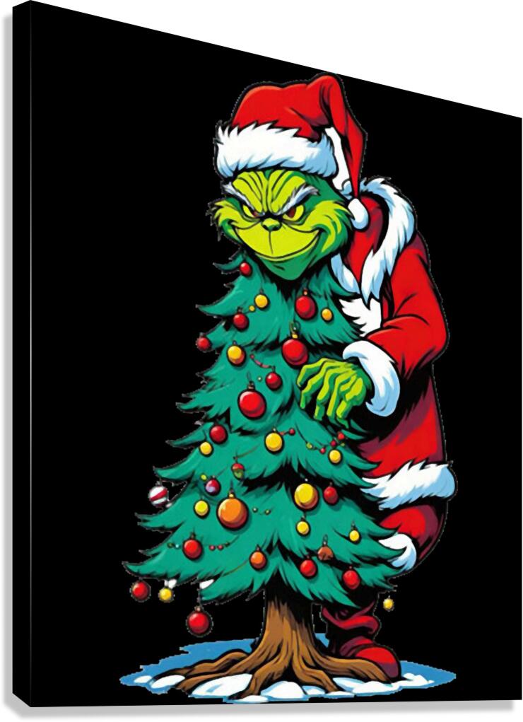 The Grinch 21 Canvas Print
