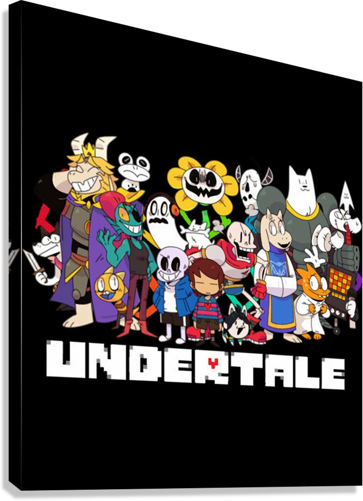 Undertale 7 Canvas Print