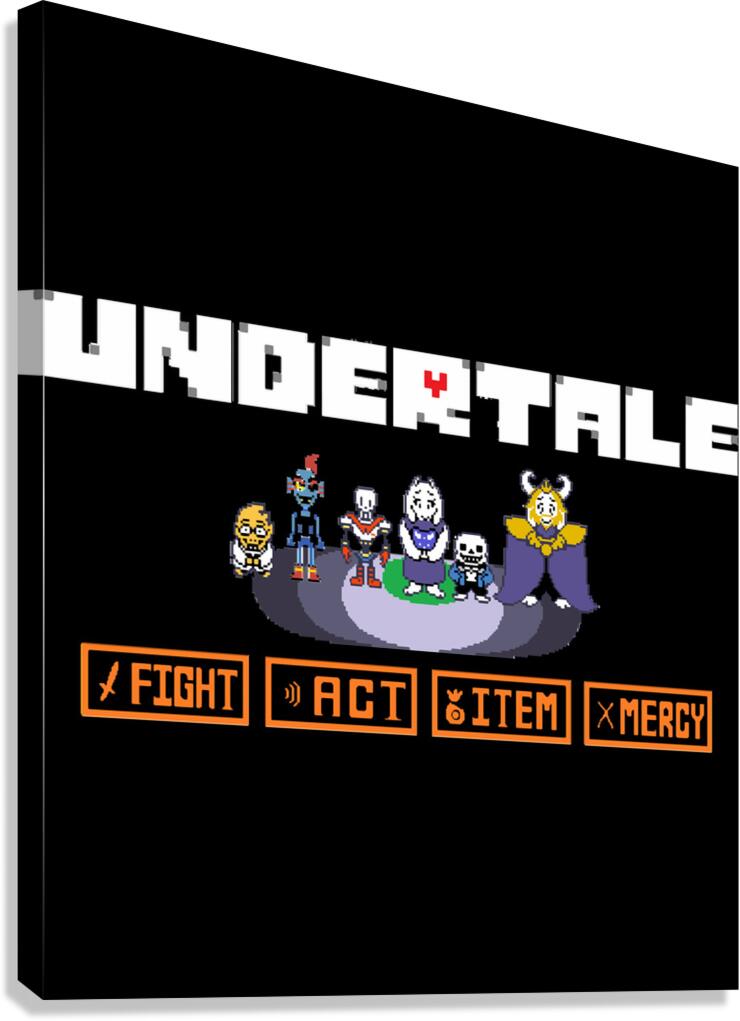Undertale 11 Canvas Print
