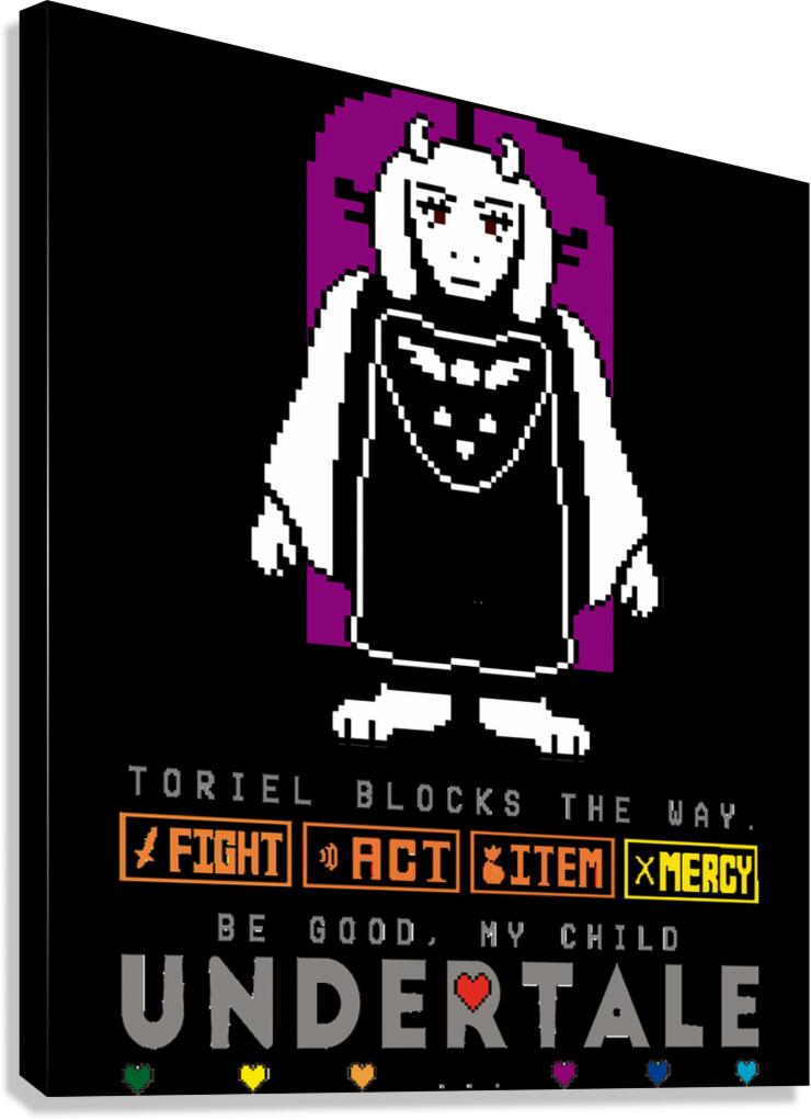 Undertale 17 Canvas Print