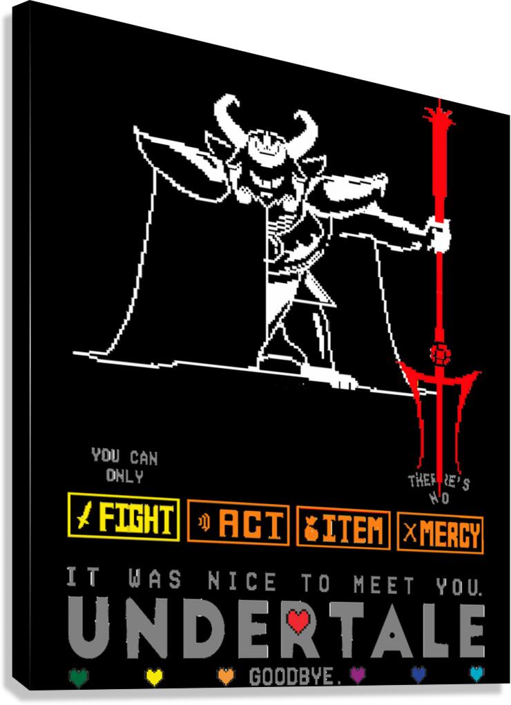 Undertale 49 Canvas Print