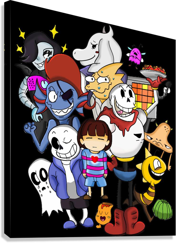 Undertale 2 Canvas Print