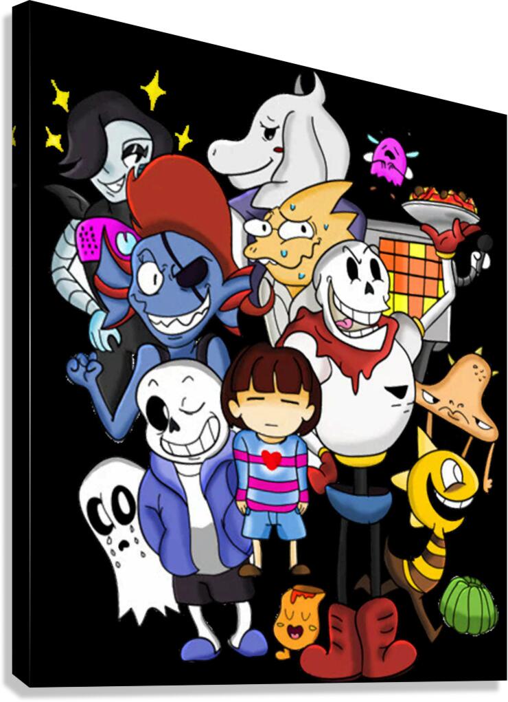 Undertale 7 Canvas Print