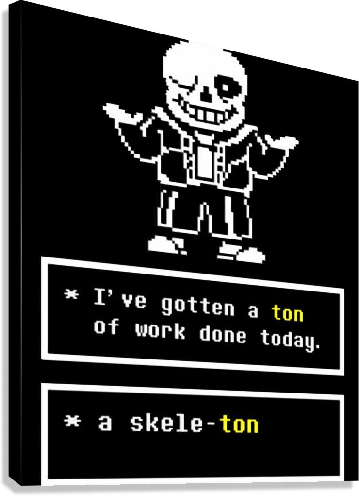 Undertale 10 Canvas Print