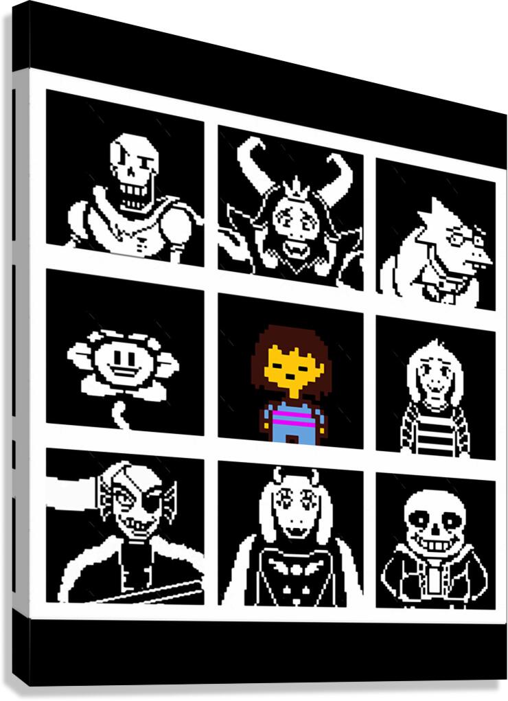 Undertale 19 Canvas Print