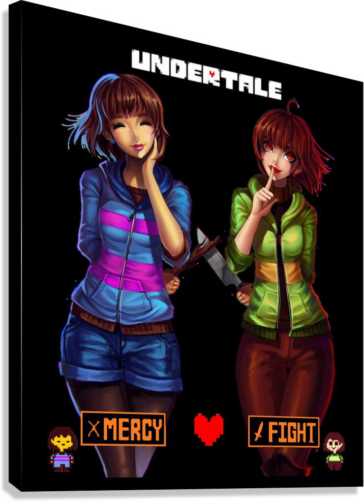 Undertale 23 Canvas Print
