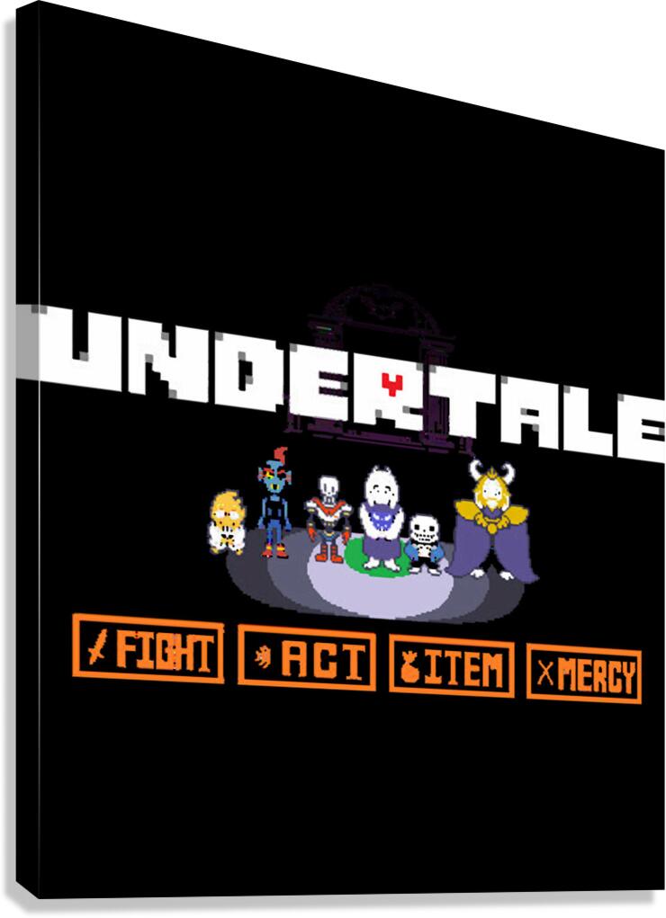Undertale 25 Canvas Print