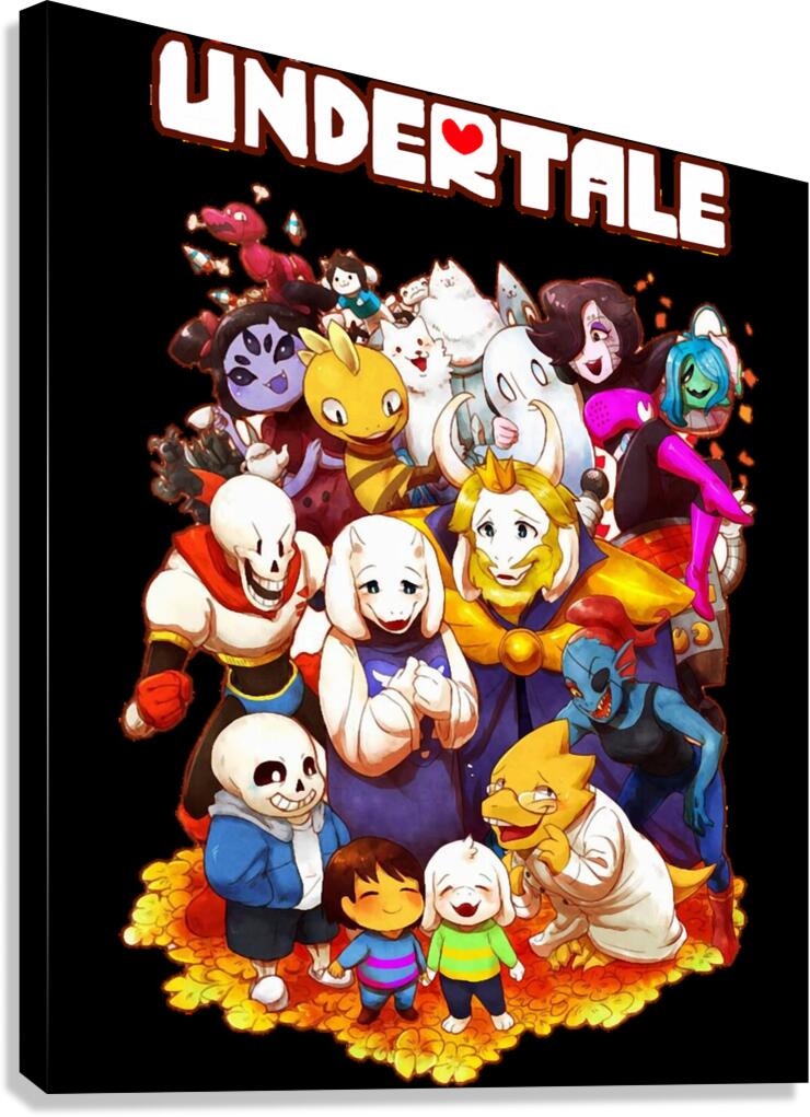 Undertale 32 Canvas Print