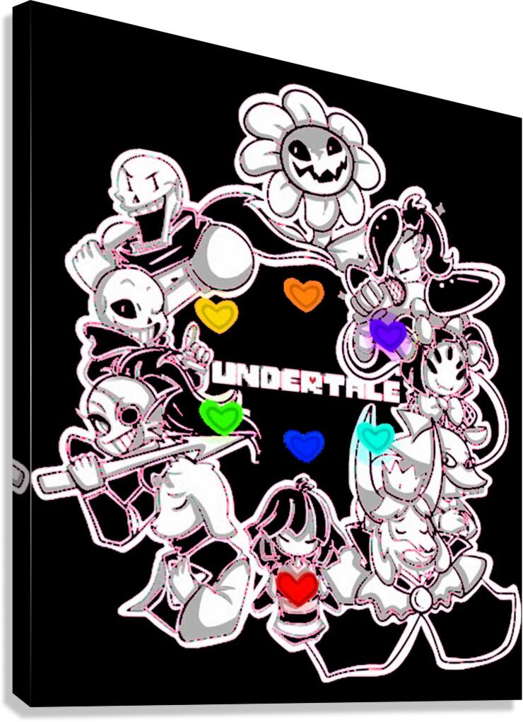 Undertale 34 Canvas Print