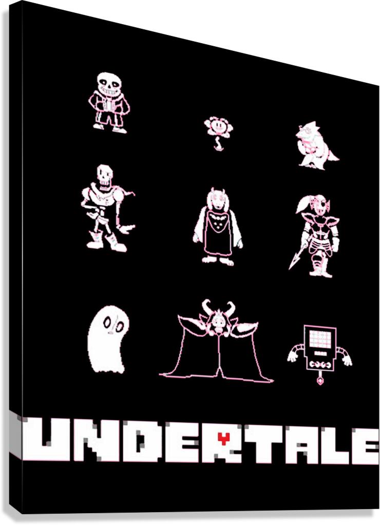 Undertale 41 Canvas Print