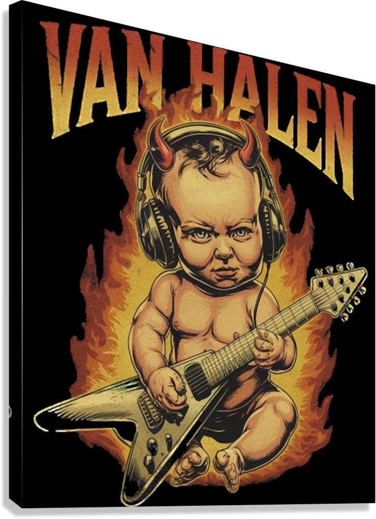 Van Halen 8 Canvas Print