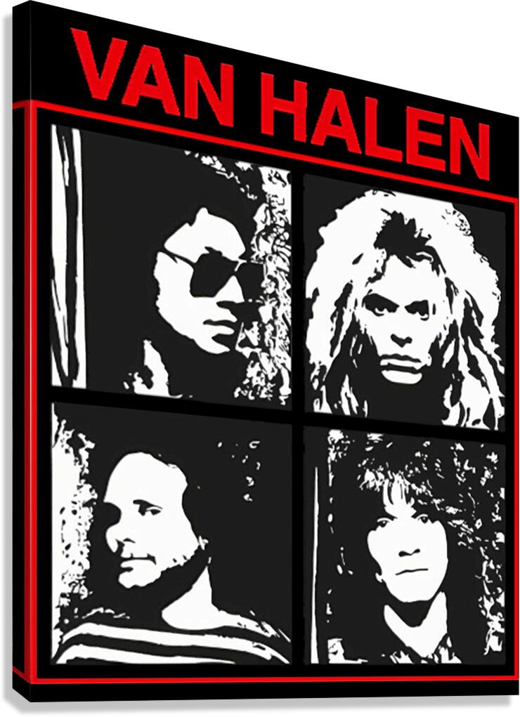Van Halen 9 Canvas Print