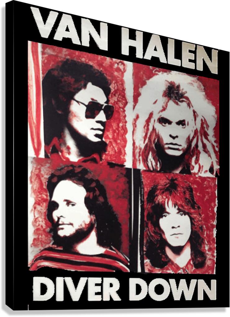 Van Halen 10 Canvas Print