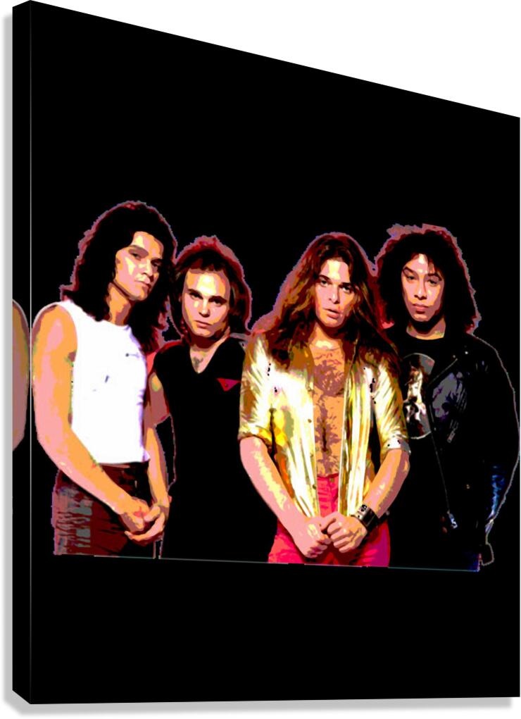 Van Halen 40 Canvas Print