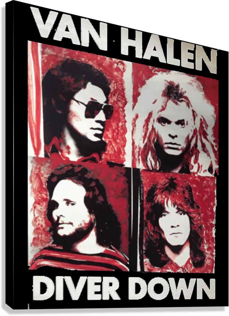 Van Halen 56 Canvas Print