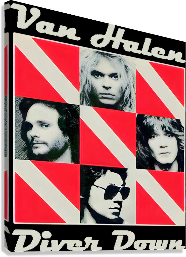 Van Halen 10 Canvas Print