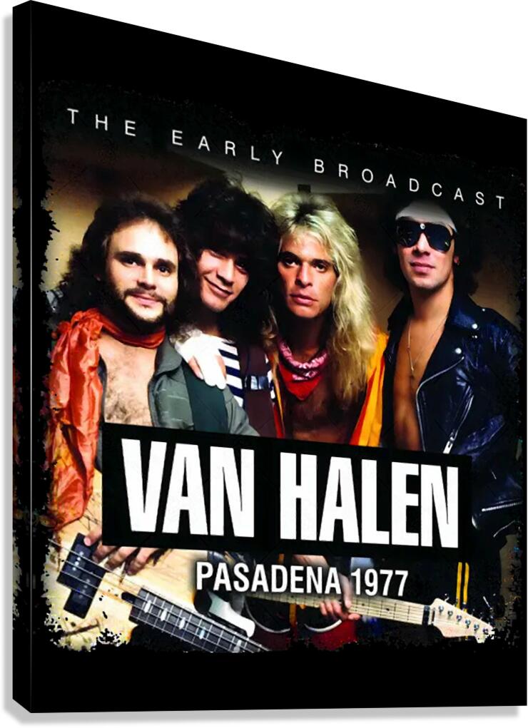 Van Halen 16 Canvas Print