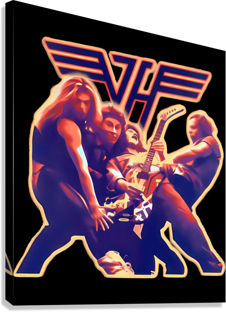 Van Halen 7 Canvas Print