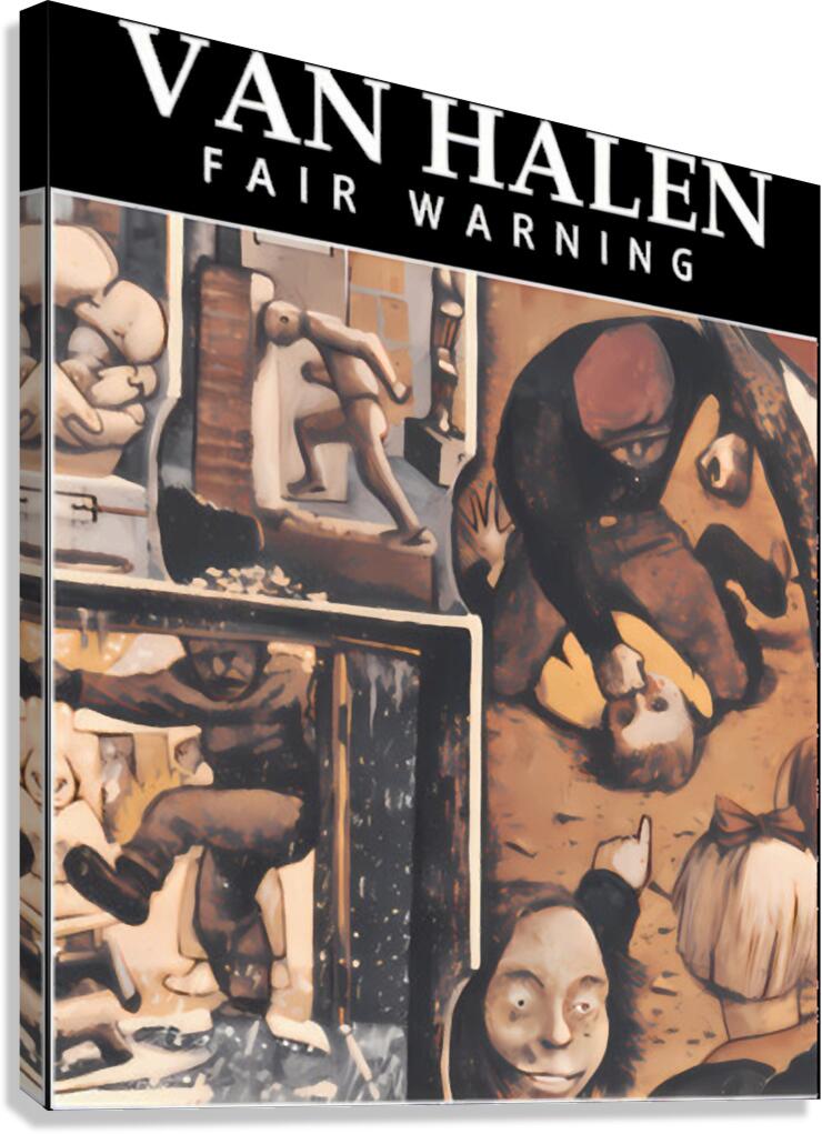 Van Halen 16 Canvas Print