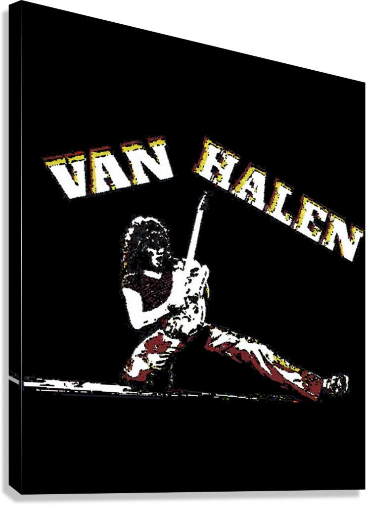 Van Halen 9 Canvas Print