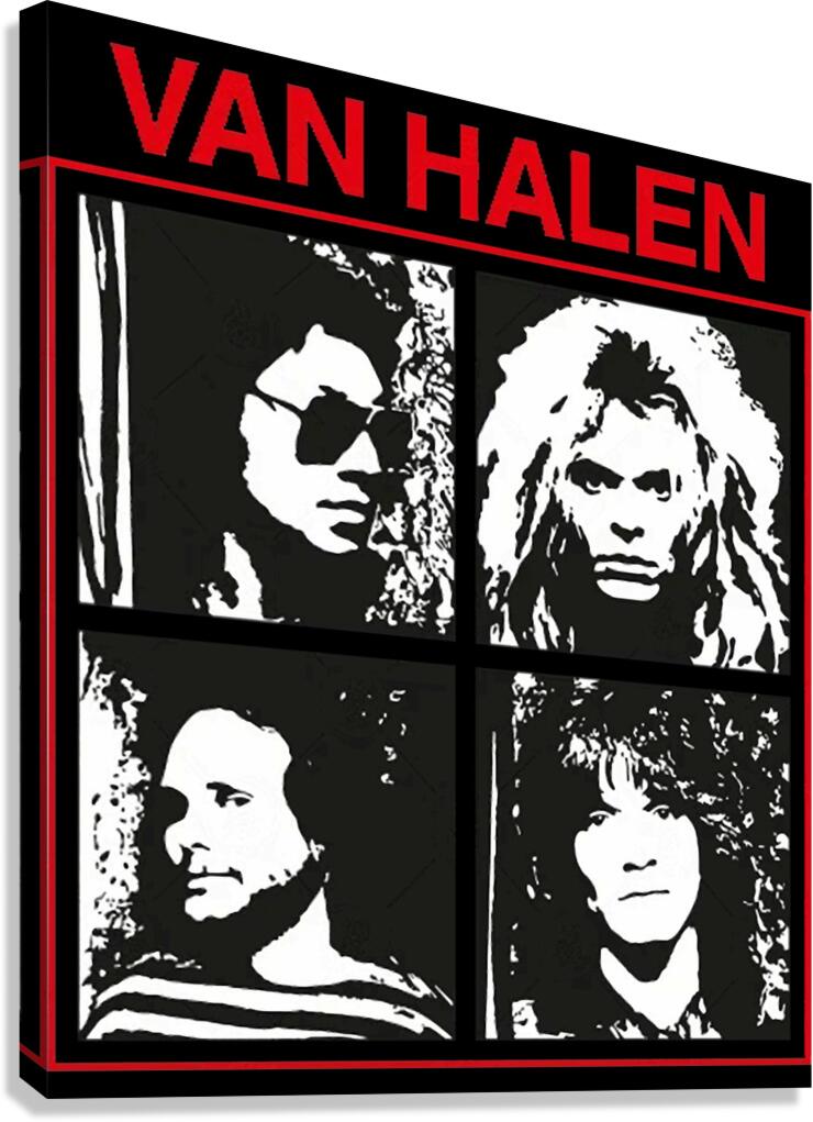 Van Halen 18 Canvas Print