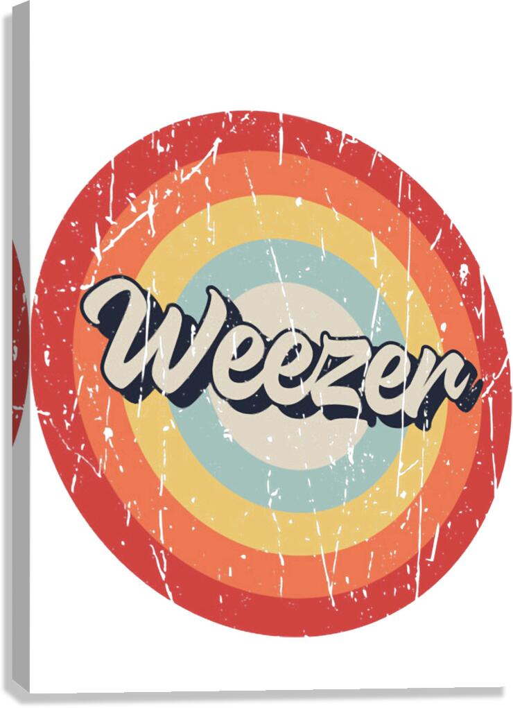 Weezer 3 Canvas Print