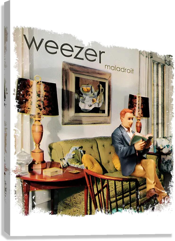 Weezer 9 Canvas Print