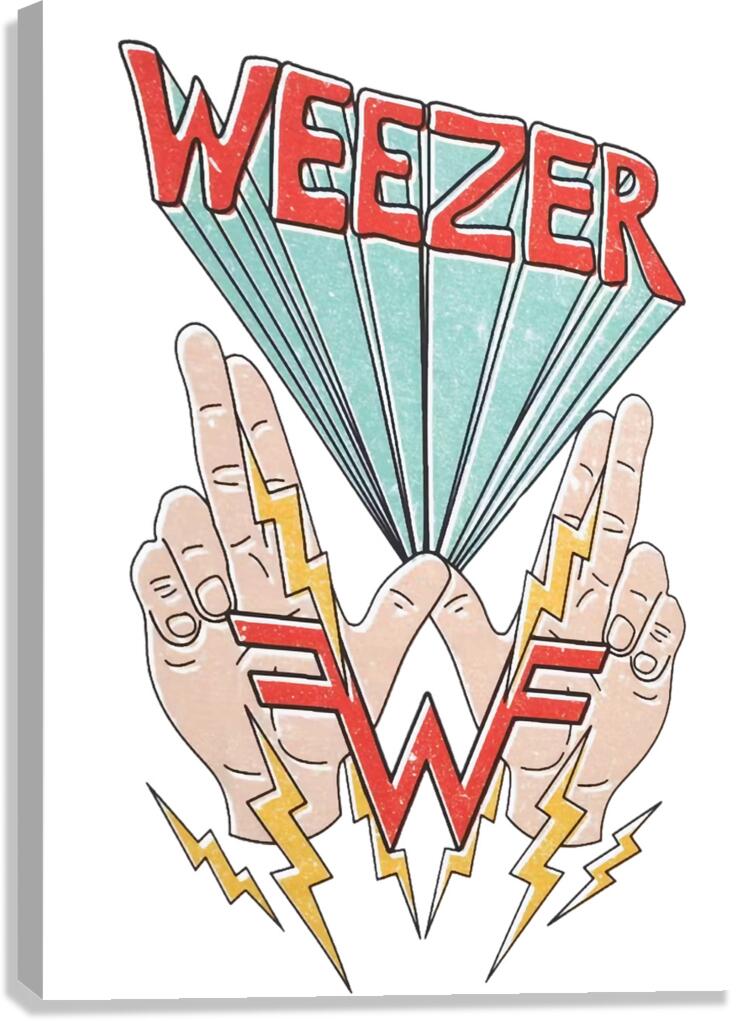 Weezer 41 Canvas Print