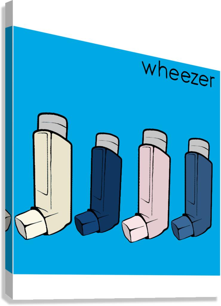 Weezer 3 Canvas Print