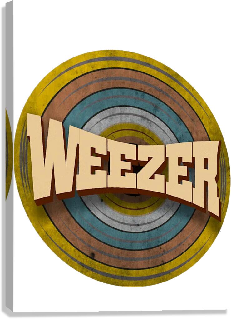 Weezer 13 Canvas Print