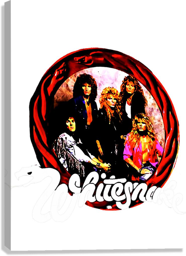 Whitesnake 21 Canvas Print