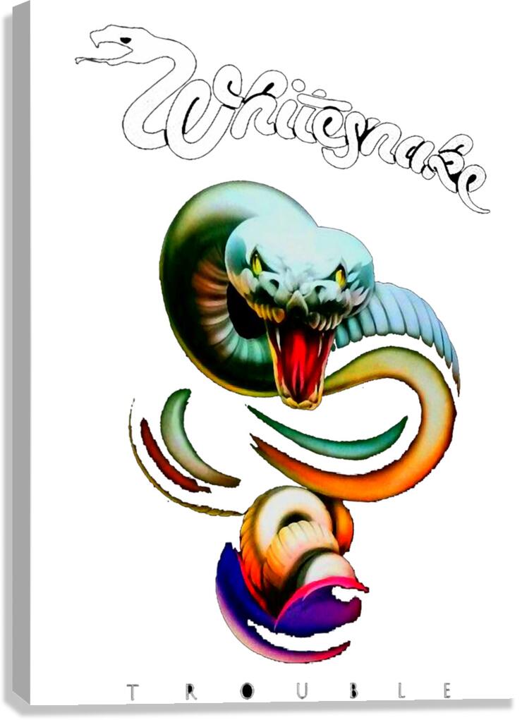 Whitesnake 21 Canvas Print