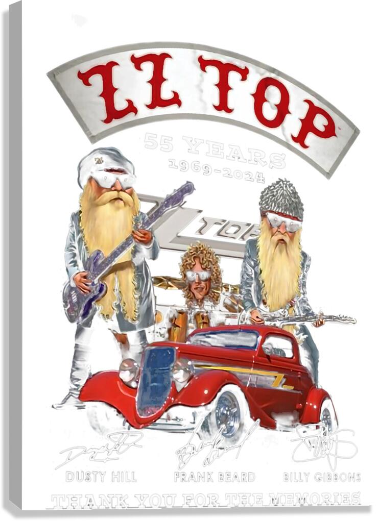 ZZ Top 38 Canvas Print