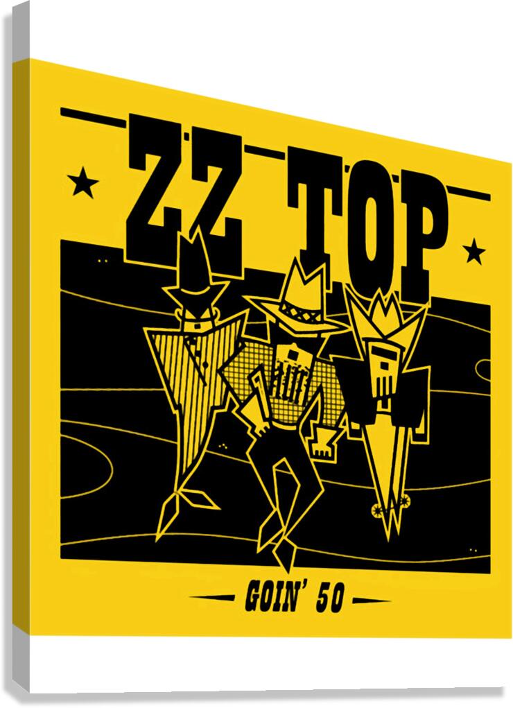 ZZ Top 63 Canvas Print