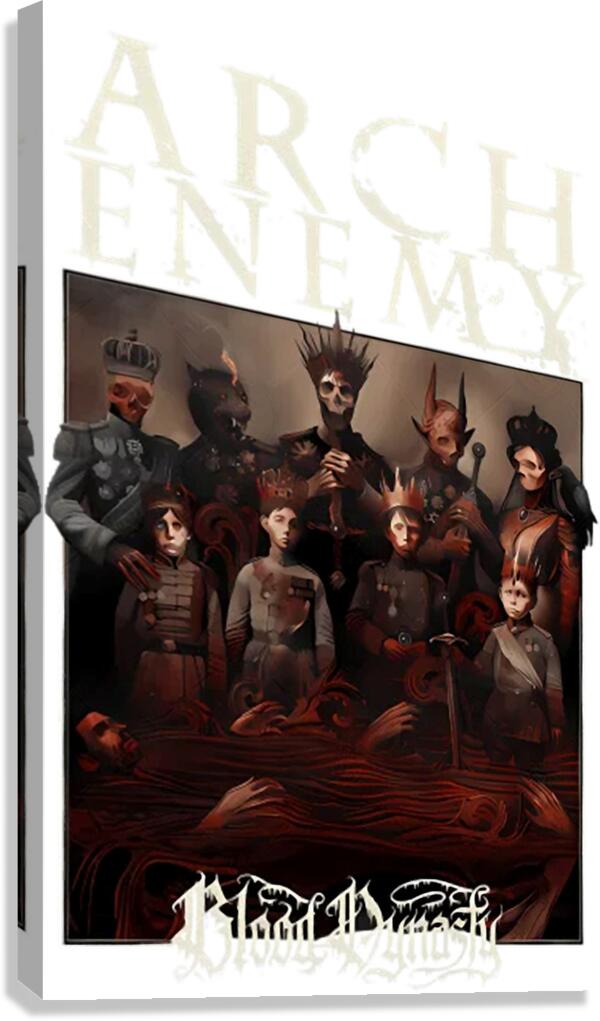 Arch Enemy 12 Canvas Print