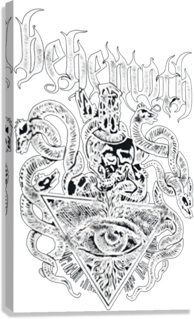 Behemoth 36 Canvas Print