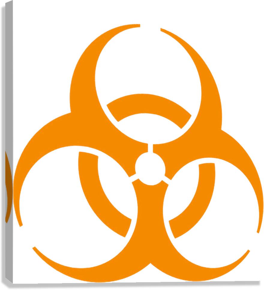 BIOHAZARD 21 Canvas Print